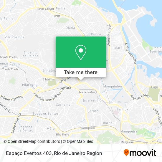 Espaço Eventos 403 map