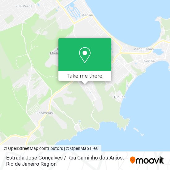 Estrada José Gonçalves / Rua Caminho dos Anjos map