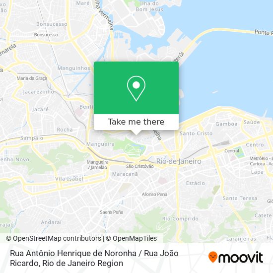 Mapa Rua Antônio Henrique de Noronha / Rua João Ricardo