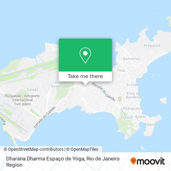 Dharana Dharma Espaço de Yoga map