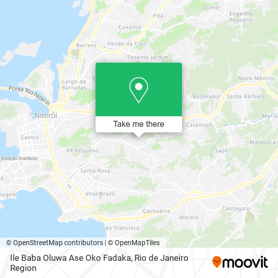 Ile Baba Oluwa Ase Oko Fadaka map