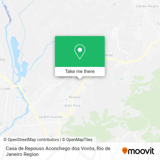 Casa de Repouso Aconchego dos Vovôs map