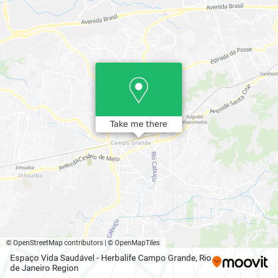Espaço Vida Saudável - Herbalife Campo Grande map