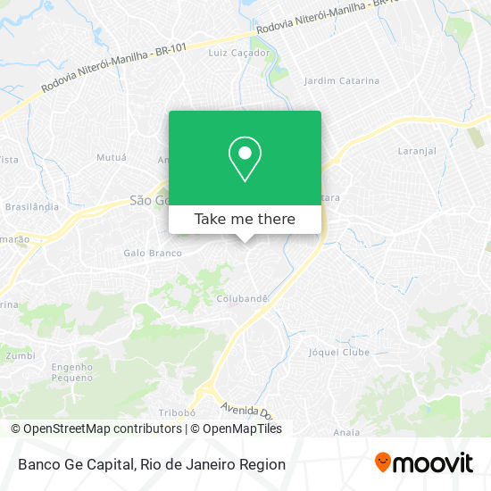 Banco Ge Capital map