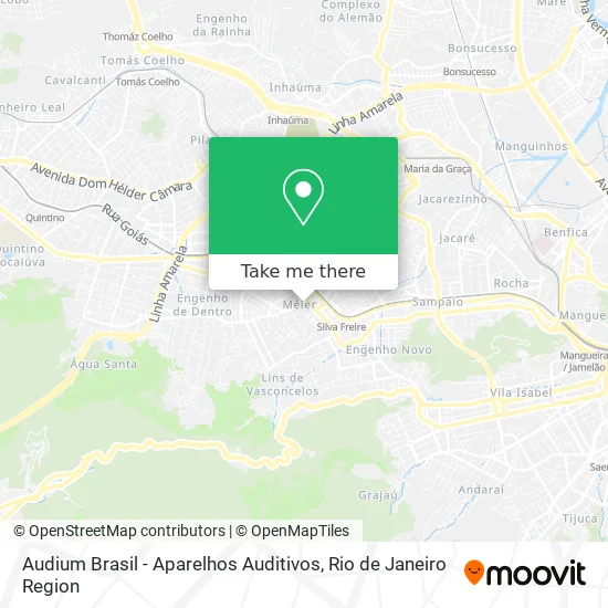 Audium Brasil - Aparelhos Auditivos map