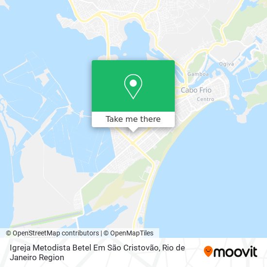 Igreja Metodista Betel Em São Cristovão map