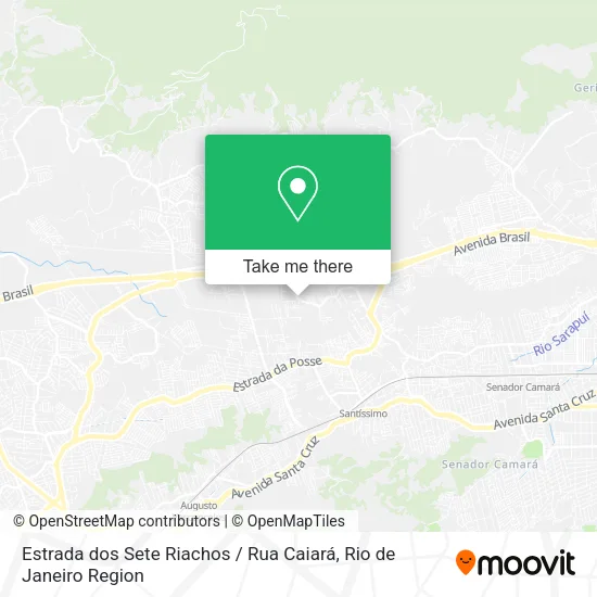 Estrada dos Sete Riachos / Rua Caiará map