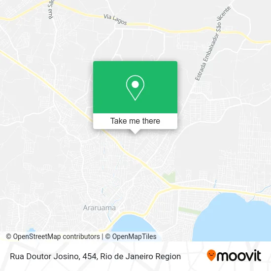 Rua Doutor Josino, 454 map