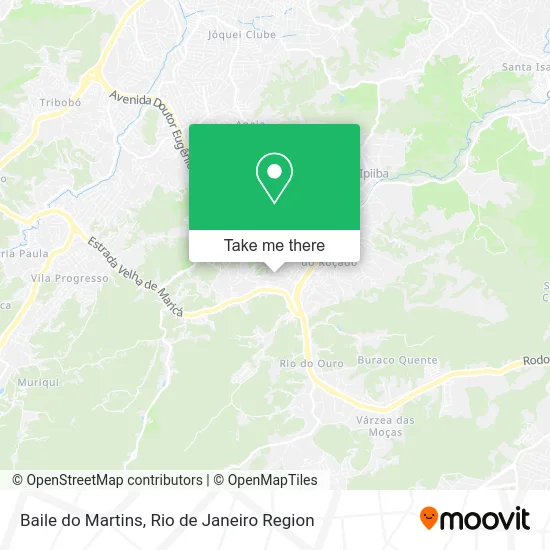 Baile do Martins map