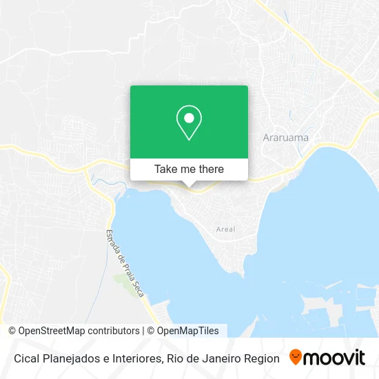 Cical Planejados e Interiores map