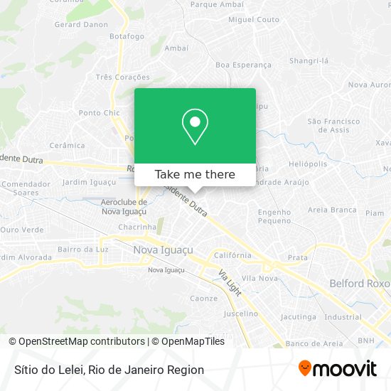Sítio do Lelei map