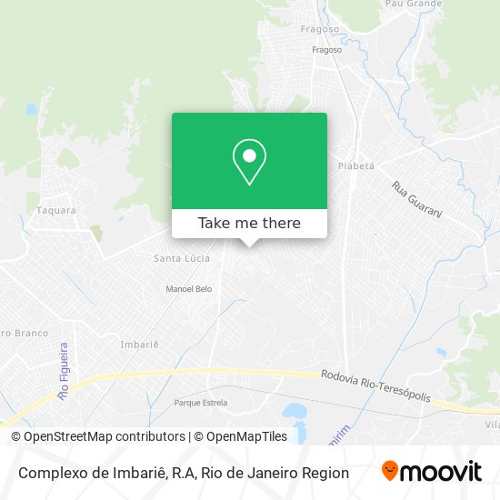 Complexo de Imbariê, R.A map