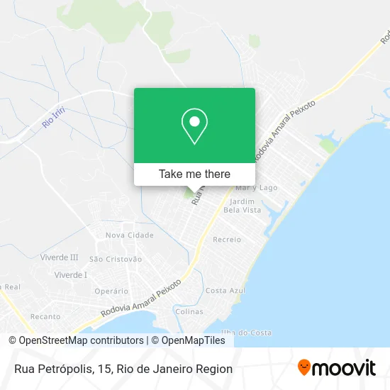 Rua Petrópolis, 15 map