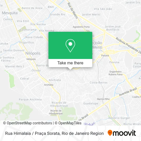Rua Himalaia / Praça Sorata map