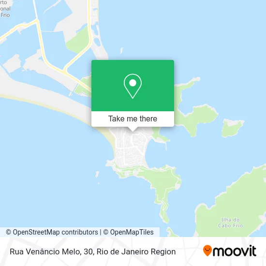 Rua Venâncio Melo, 30 map