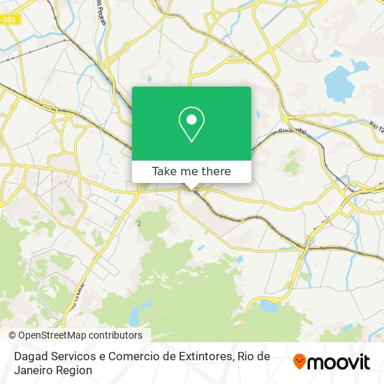Dagad Servicos e Comercio de Extintores map