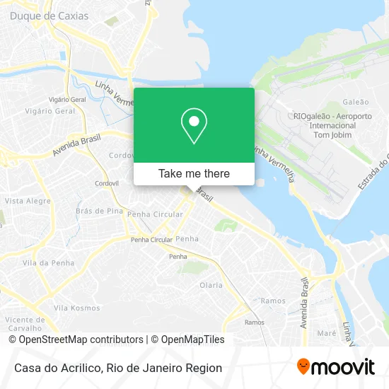 Casa do Acrilico map