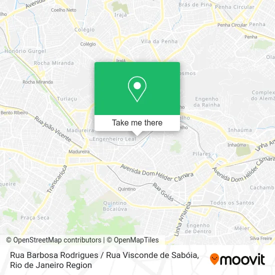Rua Barbosa Rodrigues / Rua Visconde de Sabóia map