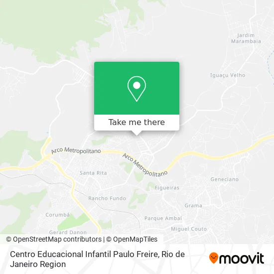 Centro Educacional Infantil Paulo Freire map