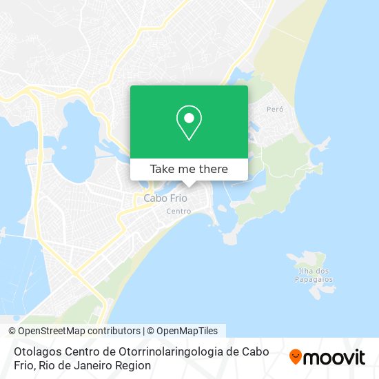 Otolagos Centro de Otorrinolaringologia de Cabo Frio map