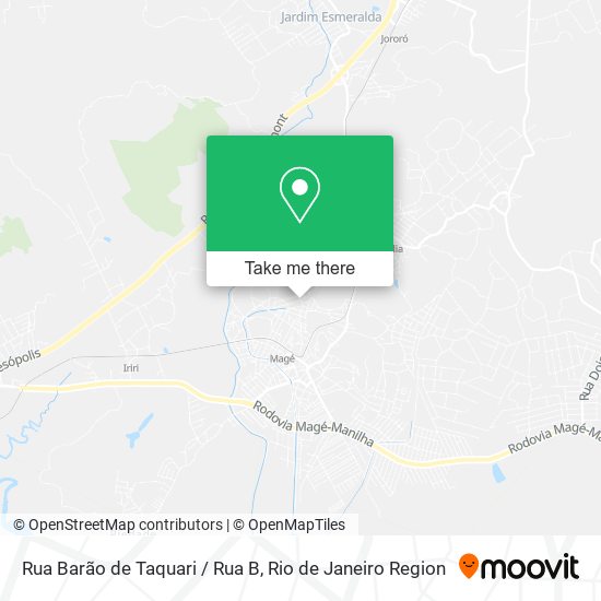 Rua Barão de Taquari / Rua B map