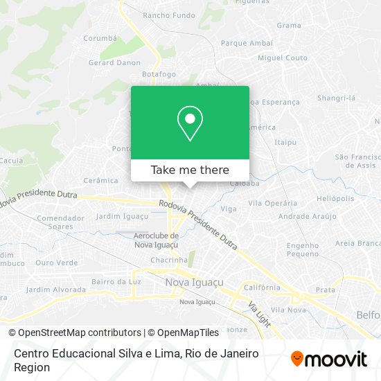 Centro Educacional Silva e Lima map