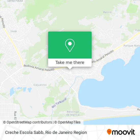 Creche Escola Sabb map