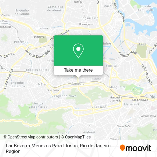 Lar Bezerra Menezes Para Idosos map