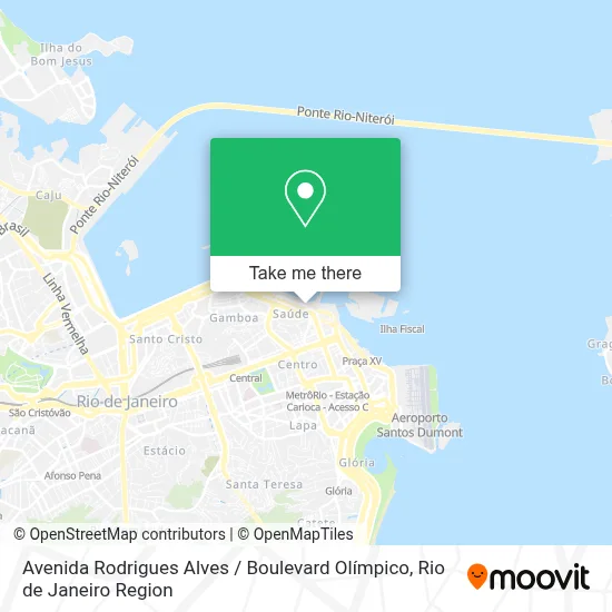 Avenida Rodrigues Alves / Boulevard Olímpico map
