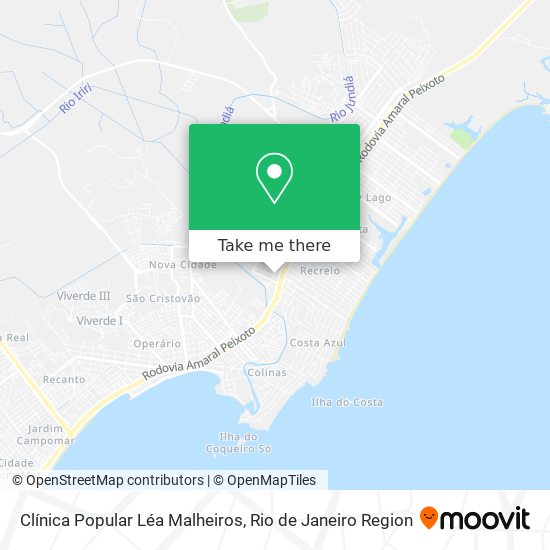 Clínica Popular Léa Malheiros map