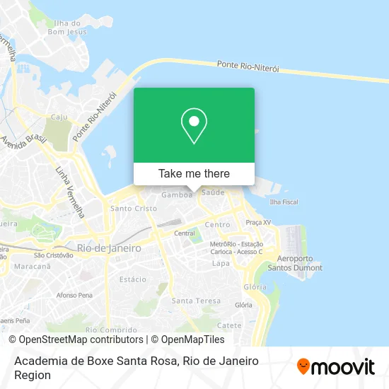 Academia de Boxe Santa Rosa map