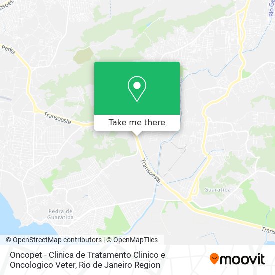Oncopet - Clinica de Tratamento Clinico e Oncologico Veter map