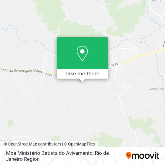 Mba Ministério Batista do Avivamento map