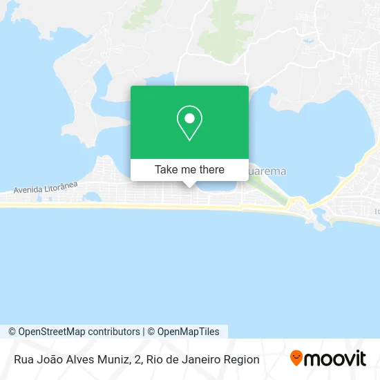 Rua João Alves Muniz, 2 map