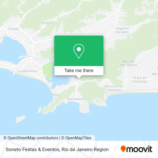 Soneto Festas & Eventos map