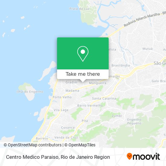 Centro Medico Paraiso map