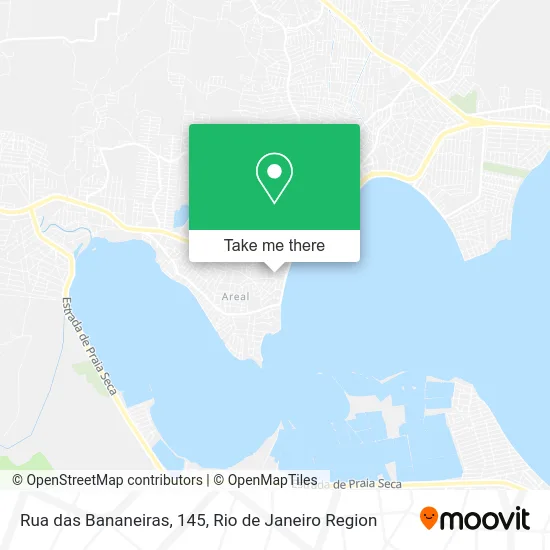 Rua das Bananeiras, 145 map