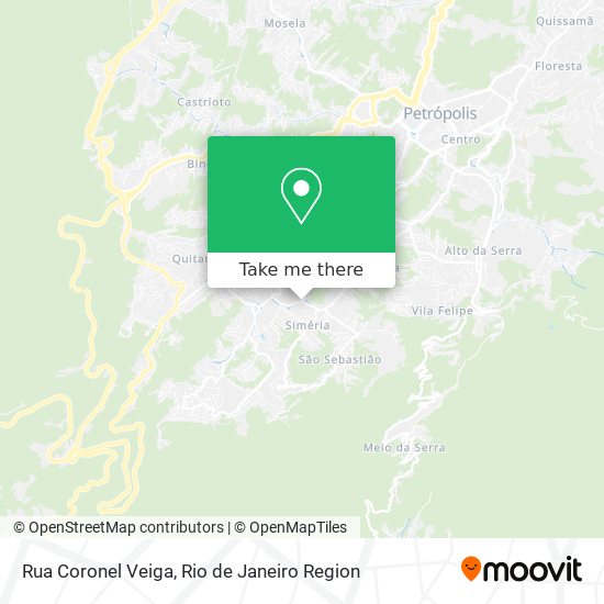 Rua Coronel Veiga map