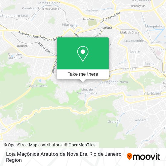 Loja Maçônica Arautos da Nova Era map
