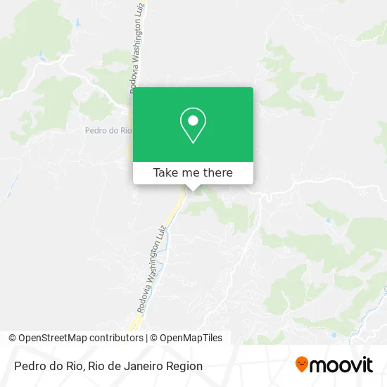 Pedro do Rio map