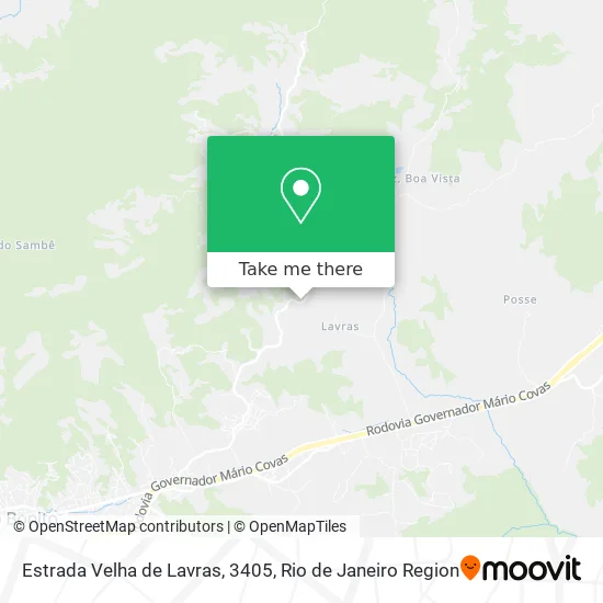 Estrada Velha de Lavras, 3405 map