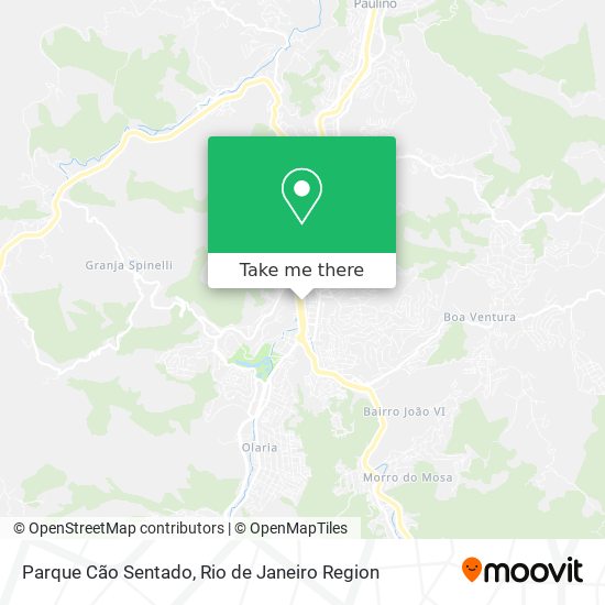 Parque Cão Sentado map