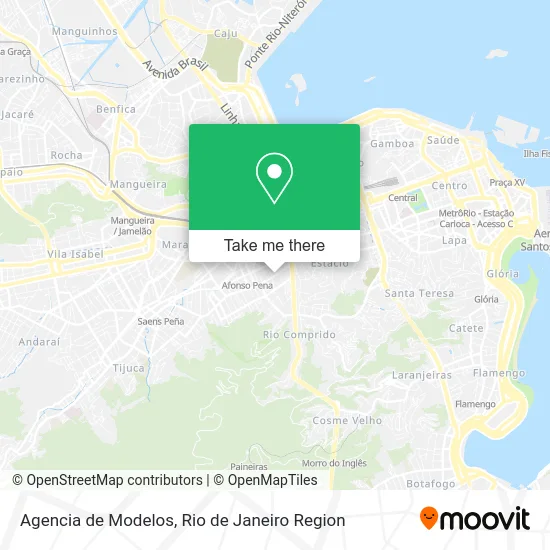 Agencia de Modelos map