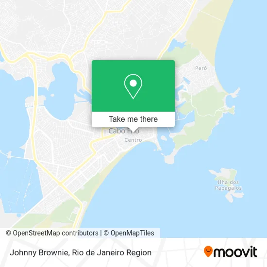 Johnny Brownie map