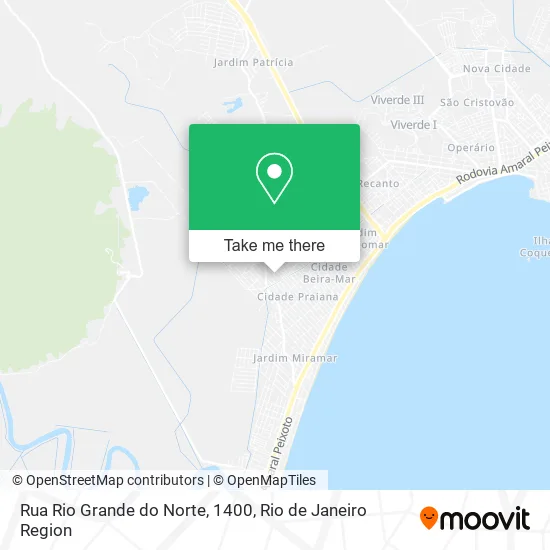 Rua Rio Grande do Norte, 1400 map