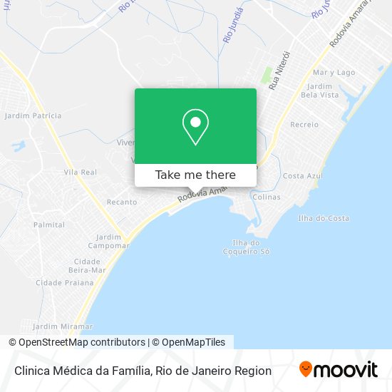 Clinica Médica da Família map