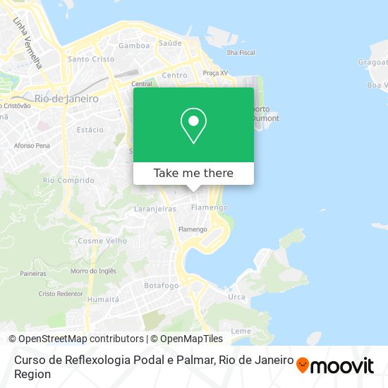 Curso de Reflexologia Podal e Palmar map