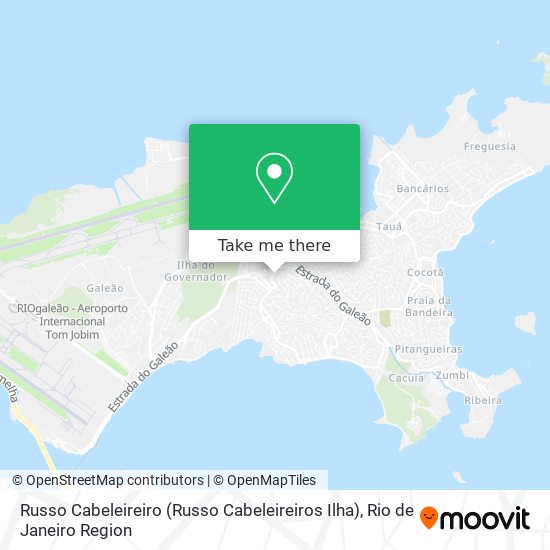 Russo Cabeleireiro (Russo Cabeleireiros Ilha) map