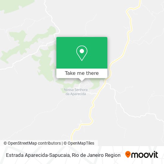 Estrada Aparecida-Sapucaia map