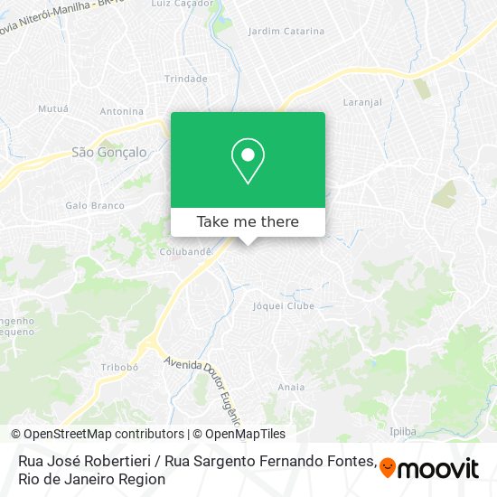 Rua José Robertieri / Rua Sargento Fernando Fontes map